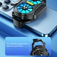 thumbnail image 4 of Holloyiver Phone Cooler, Cellphone Radiator with Dual Semi-Conductor Cooling Chip, Mobile Phones with a Width of 2.36 to 3.14 Inch for Tiktok Live Streaming, Outdoor Vlog, Mobile Gaming, 4 of 9