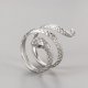 thumbnail image 1 of 925 anillos de plata esterlina para mujer pareja minimalista hecho a mano Simple anillo de serpiente de oro joyería de fiesta regalo prevenir alergias, 1 of 2