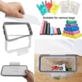 thumbnail image 4 of Trash Bag Holder With Fixing Clip For Drawer/door/furniture, Ideal For Rv, Travel, Home, Kitchen, Waste Sorting, 4 of 4