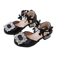 thumbnail image 2 of Zecgelong Girls High Heel Glitter Mary Jane Shoes Little Kid Big Kid 3-10 Years Party School Dance Footwear, 2 of 5
