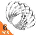 thumbnail image 5 of Manguera S 304 Sin tubo de acero S Paquete de 6 Adjable S Tornillo sin fin S (59-82 mm) Compatible con Auto Ry, 5 of 5