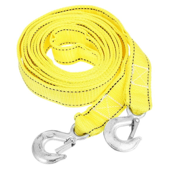 Towing Belt High Strength Tow Rope Vehicle Emergency and Recovery Tow Rope Heavy Duty Tow Rope with Hooks for Towing Trucks and SUV