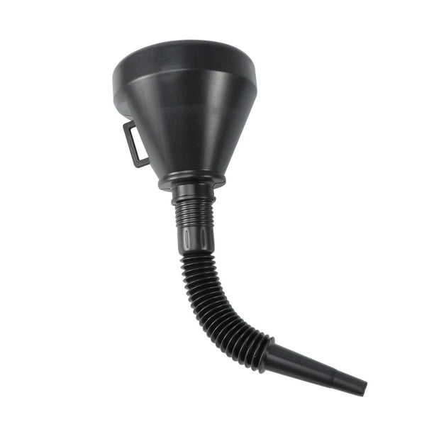 Embudo de plástico para líquidos de aceite de motor, gasolina, queroseno y motocicletas.