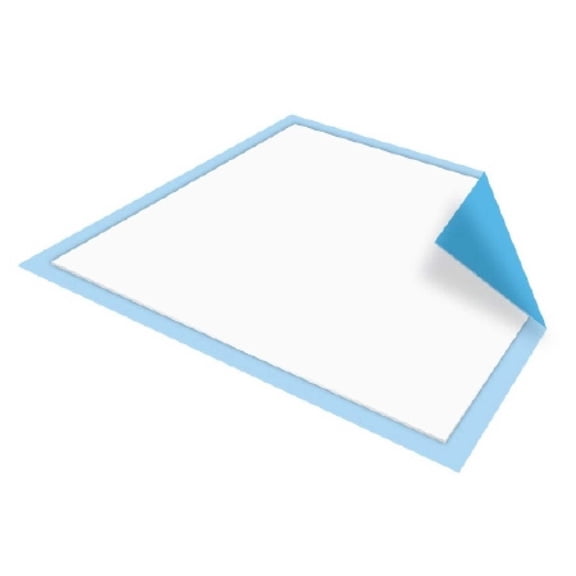 McKesson Lite Underpad, Disposable, Fluff/Polymer, Bag of 10, Light Absorbency, 23 x 36 Inch