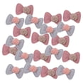 thumbnail image 3 of Lazos para manualidades Hugo DIY sin Clip 20 piezas 10 grises y 10 rosas, 3 of 10