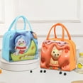 thumbnail image 3 of Insulated Lunch Bag For Kids Animal Themed Delicate Design Meal Durable Food Container School Picnic Accessory, 3 of 3