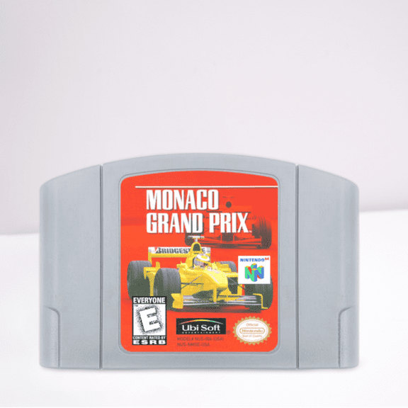 Monaco Grand Prix - N64 Video Game for Nintendo 64