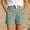 Green, variant on Girls Shorts Loose Fit Khaki Shorts Elastic Waist Summer Vacation Shorts 10-11 Years
