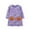 A-Purple, variant on Emy Dola Little Girls Cartoon Halloween Dresses Applique Pumpkin Party Dresses Toddler Casual Cotton Long-Sleeved Jersey Dress