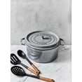 thumbnail image 4 of Staub Cast Iron 2.75-qt Round Cocotte - Graphite Grey, 4 of 8