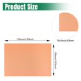 thumbnail image 2 of Ydlbay Copper Sheet Metal,4" x 6"-20 Gauge(0.8mm) Thickness,99.9% Pure Copper Plates for DIY, Jewelry, Electrical, Repair, Industrial(2 Pcs）, 2 of 5