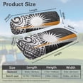 thumbnail image 7 of Aplkyhs Ethnic print Universal Golf Cart Seat Cover, Golf Cart Seat Towl Blanket, Golf Cart Covers for 2-Person Seats Club Car, Golf Cart Accessories Golf Gifts for Men Soft and Comfortable, 7 of 7