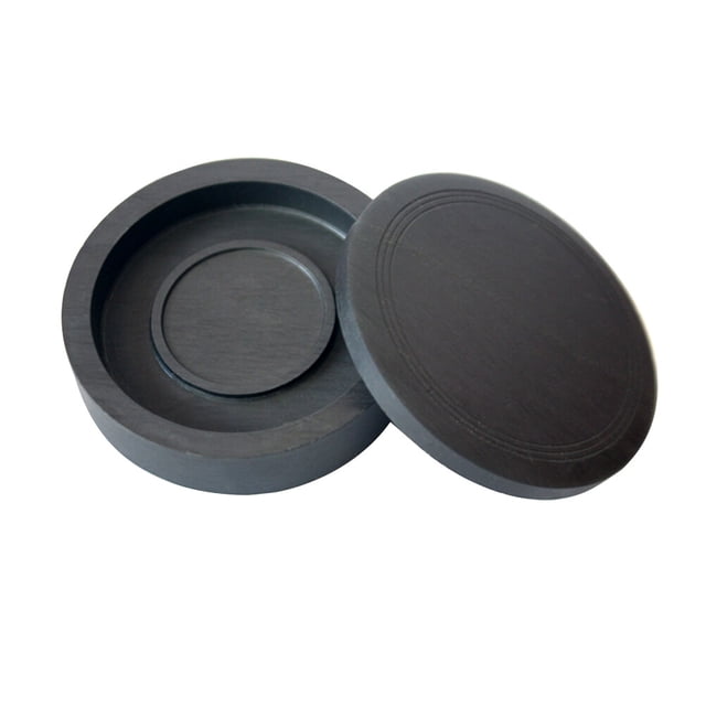 Shisuyan Calligraphy Painting Tool Black Inkstone Material 1Set 4 Inch