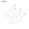thumbnail image 3 of Uxcell 400Pcs Flat Head Pins for Jewelry Making 25mm Brass Flat Head Pins Jewelry Head Pins 20 Gauge Silver, 3 of 5