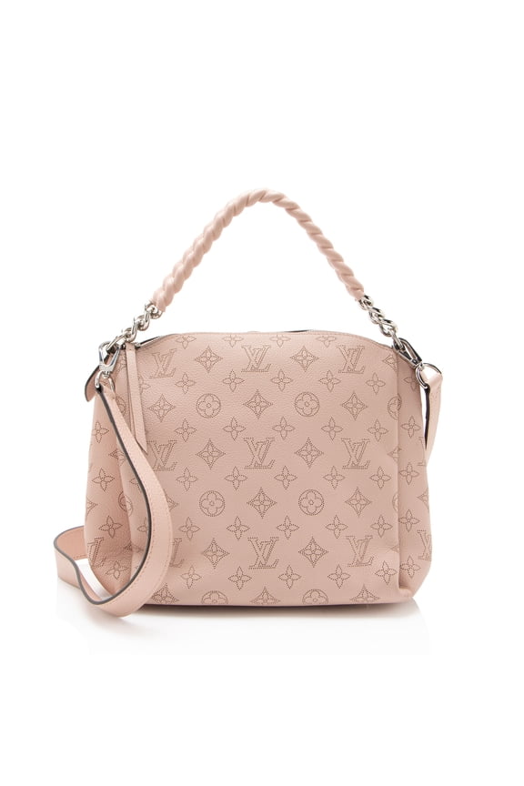 Pre-Owned Louis Vuitton Mahina Leather Babylone Chain BB Satchel