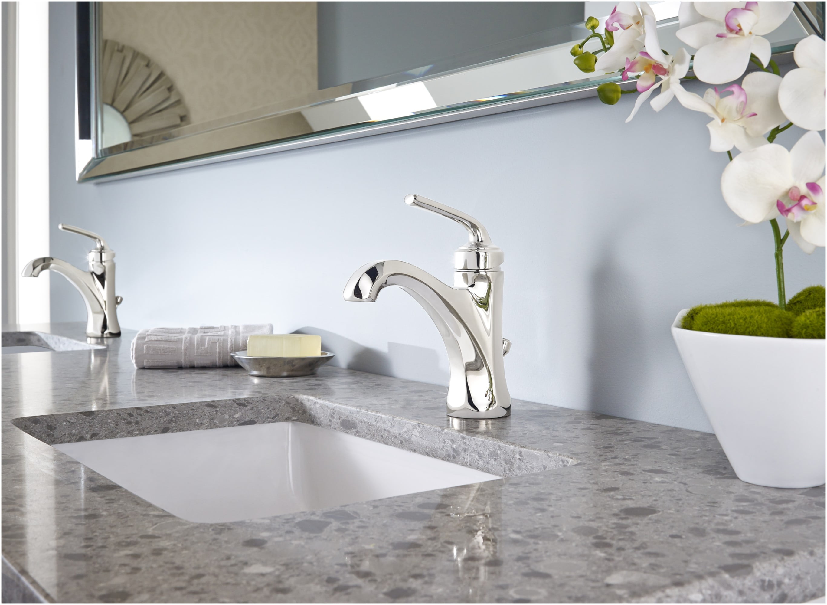 Pfister LG42DE0Y Arterra Single Control 4" Centerset Bathroom Faucet in Tuscan Bronze