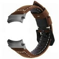 thumbnail image 3 of LGSY Leather Band for Samsung Galaxy Watch 4/5 Classic 40mm 44mm 42mm 46mm Galaxy Watch 5 Pro 45mm, 3 of 10