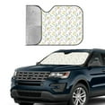 thumbnail image 3 of Kdxio Floral Print Front Windshield Sun Shade,Folding Auto Sunshade for Car Truck SUV-Small, 3 of 7