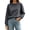 Dark Gray, variant on Women's Oversized Crewneck Pullover, Fleece Sweatshirt for Women, Long Sleeve No Hood Pullover Sweater, Loose Fit Solid Color Casual Tops for Women, Fall Winter Crewneck Pullover Light Violet
