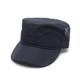 thumbnail image 2 of XIAOCHA Mens Breathable Military Cap Solid Caps Outdoor Sun Protection Flat Brim Headwear,Navy, 2 of 4
