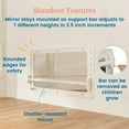 thumbnail image 5 of ECR4Kids Wall-Mounted Coordination & Balance Mirror, Montessori Furniture, White Wash, 5 of 9