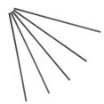 thumbnail image 1 of OULII 5Pcs Graphite Stirring Sticks for Metalworking and Melting with Conductive Design, 1 of 8