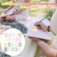 thumbnail image 5 of Papel para álbumes de recortes, papel con estampado neutro de tamaño pequeño para álbumes de recortes, diario basura, diario-300 piezas, 5 of 5