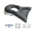 thumbnail image 4 of GROWTH TANK Face Down Pillow Breathable Multifunctional Napping Pillow Soft Prone Pillow Gray, 4 of 9