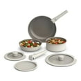 thumbnail image 1 of Juego de utensilios de cocina Bella de 8 piezas, apto para cualquier lugar™ con revestimiento antiadherente de cerámica EverGood™, asas extraíbles, apto para lavavajillas y horno, compatible con todo, 1 of 5
