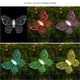 thumbnail image 1 of Luz De Tierra Lámpara de exterior duradera con luz solar de mariposa para el jardín de su casa (A), 1 of 8
