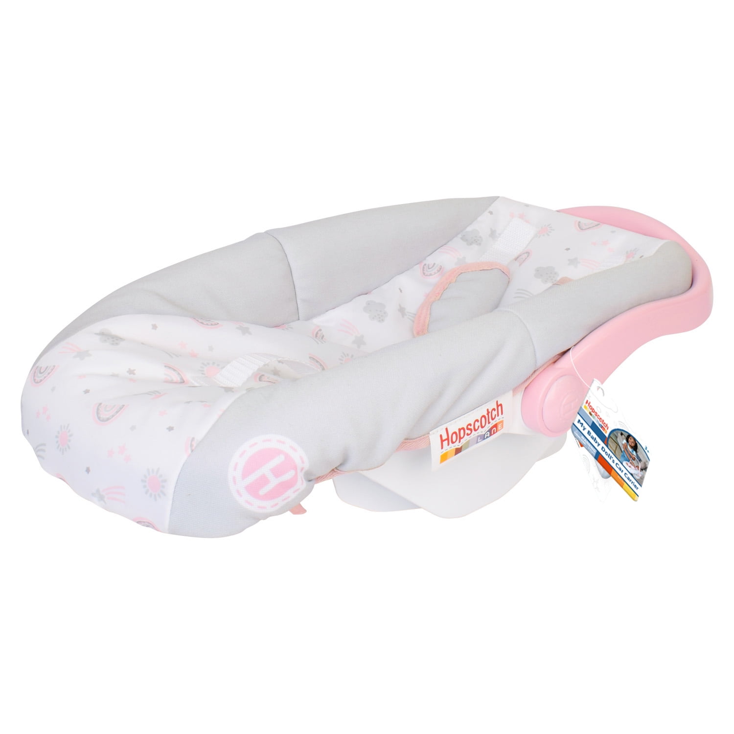 Hopscotch Lane Baby Doll Accessory Car Carrier - Pink, Children Ages 2+