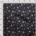 thumbnail image 3 of oneOone Polyester Spandex Blue Fabric Cowboy Sewing Craft Projects Fabric Prints By Yard 56 Inch Wide-aA, 3 of 5