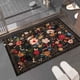 thumbnail image 4 of Alfombra de flores LYUCRAZ para baño, absorbente de agua, para el hogar, para la entrada, para dormitorio, mesita de noche, 4 of 6