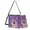 Butterfly Moon Galaxy, variant on ZUXONGSY Horse Daisy Flower Print 2 Pcs Bucket Purse Set for Women Multipurpose Leather Crossbody Handbag with Wrist Wallet Trendy Bucket Bag Tote Purse Set for Dating