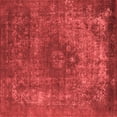 thumbnail image 1 of Ahgly Company Indoor Square Oriental Red Industrial Area Rugs, 5' Square, 1 of 4