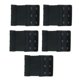 thumbnail image 1 of 3x5x Extensor de sujetador flexible para mujer 2 filas Extensión de sujetador Correas de ropa interior Negro 3 piezas, 1 of 8