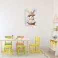 thumbnail image 3 of Stupell Industries Cottage Bunny with Easter Egg Basket Canvas Art, 16 x 24, by The Prints Vibe, 3 of 8