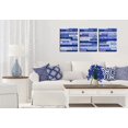 thumbnail image 5 of Blue Wall-Decor - 3 Piece Canvas Wall Art - Motivational Wall Art for Office Ready to Hang Size 16" x 12", 5 of 6