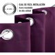 thumbnail image 2 of Cortinas Blackout para bloquear luz y ruido Vino Kyuden Home, 2 of 4