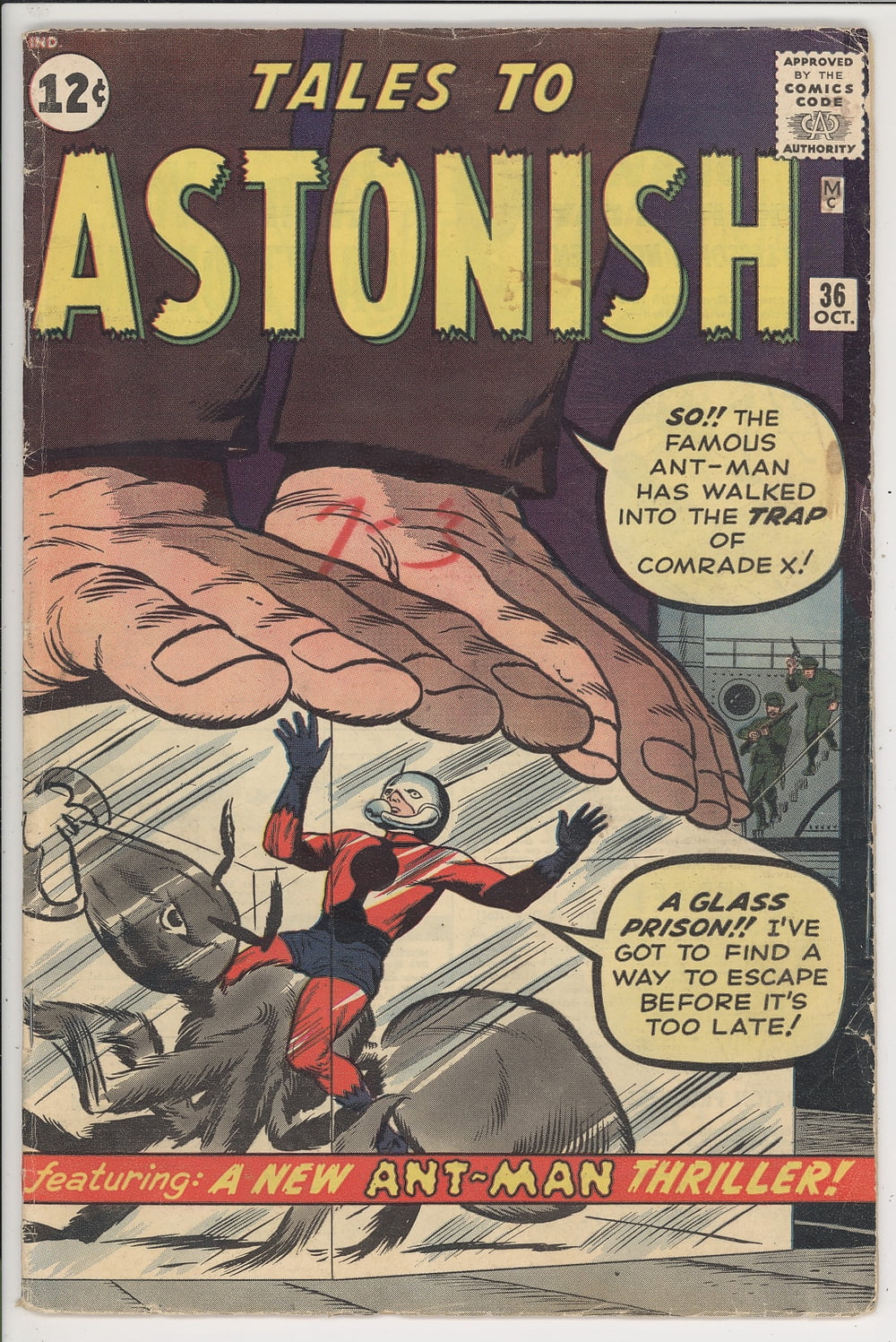 Cover of Tales to Astonish #36