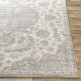thumbnail image 3 of Monaco MOC-2323 2'7" x 7'3" Area Rug in Medium Gray/Silver Gray/Cream, 3 of 5