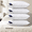 White, variant on No No Bed Pillows Adult Hypoallergenic Standard Polyester, Soft, 2 Pack