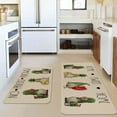 thumbnail image 5 of Funny Cactus Kitchen Rugs and Mats Set of 2,NO Pricks Allowed Plants Kitchen Mat for Floor, Non-Slip Washable Kitchen Sink Mats Holiday Kitchen Decor Doormat+Runner Rug, 5 of 6