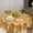 70''s Retro Sunflower23, variant on 70''s Retro Sunflower Tablecloth Funky Floral Round Tablecloth 60 Inch Waterproof Tablecloth for Party Picnic Tabletop Dining Room Indoor and Outdoor Dining Decorative Patio