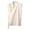 A-Khaki361, variant on XIAOCHA Men's Linen Blend Vest Wrap Front Tie Closure Top Breathable Minimalist Casual Shirt