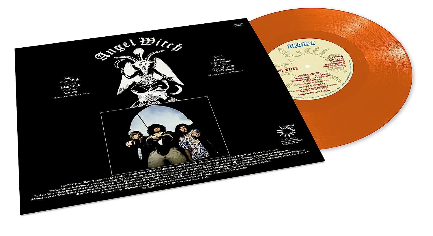 Angel Witch - Angel Witch (Jack-o'-Lantern Orange) - Music