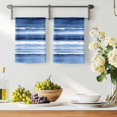 thumbnail image 3 of Blue Stripes Kitchen Towels Set of 4, Watercolor Retro Ombre Abstract Tie Dye Art Absorbent Dish Towels for Kitchen, Microfiber Hand Towel, Quick Drying Tea Towel for Cleaning Decorative Dishcloths, 3 of 7