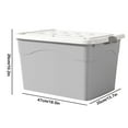 thumbnail image 3 of Boovnll Thickened Storage Box Household Quilt Storage Box Toy Storage Box Clothes Home Organization Box, 3 of 6