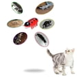 thumbnail image 2 of 2 Pieces Mini Beetle Electric Insect Cat Dog Mouse Bug Automatic Flip Toy Party Favors Funny Battery Operated Pet Playing Toys, 2 of 7
