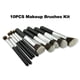 thumbnail image 4 of Juego de pinceles de maquillaje de 10 piezas con 5 pinceles de fibra grandes y 5 pequeños, kit MABOTO Kit de pinceles de maquillaje, 4 of 4